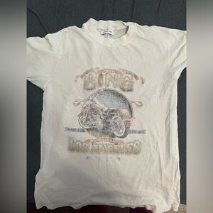 Anine Bing desert tour biker Los Angeles vintage style tshirt.Includes Free item